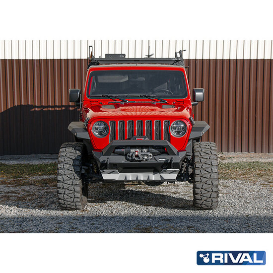 Rival 4x4 RIVAL BUMPER VOOR JEEP GLADIATOR 2020-; WRANGLER 2007-2018; 2017-2021; 2021-;