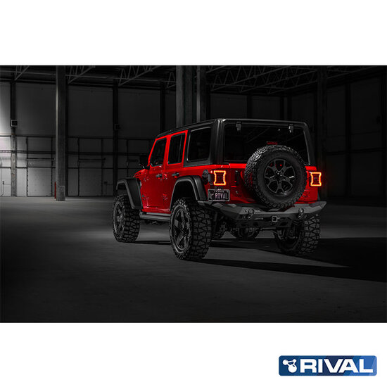 Rival 4x4 RIVAL BUMPER VOOR JEEP WRANGLER 2017-2021; 2021-;
