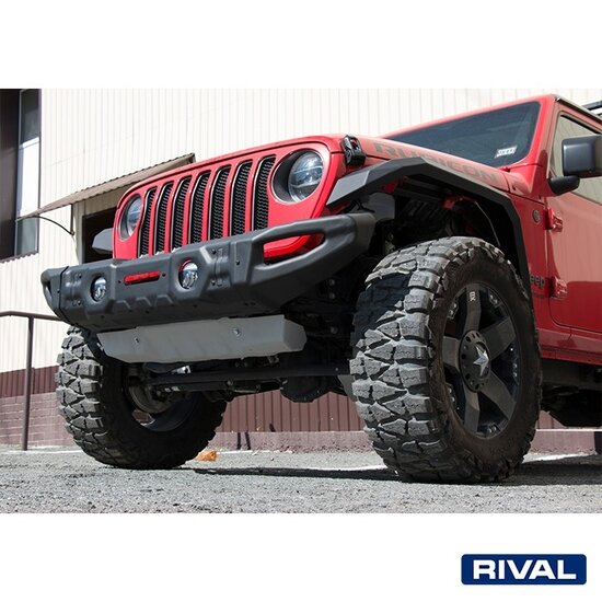 Rival 4x4 RIVAL BUMPER VOOR JEEP GLADIATOR 2020-; WRANGLER 2007-2018; 2017-2021; 2021-; 3.6L/BENZINE