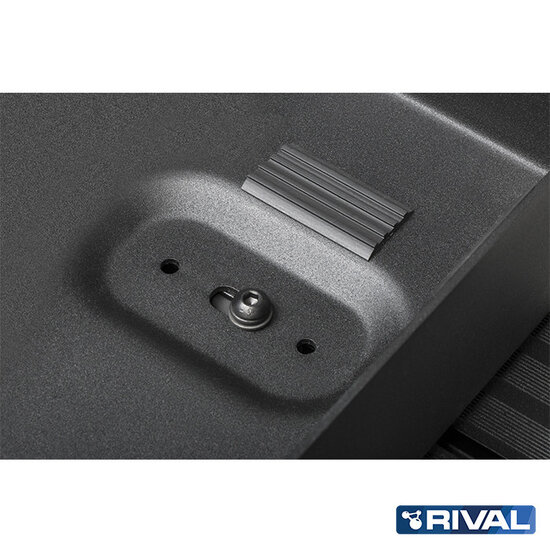 Rival 4x4 DOUBLE JERRY CAN HOLDER MODULAR ROOF RACK