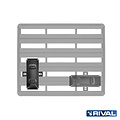 Rival 4x4 JERRY CAN HOLDER MODULAR ROOF RACK