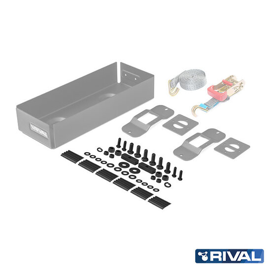 Rival 4x4 JERRY CAN HOLDER MODULAR ROOF RACK