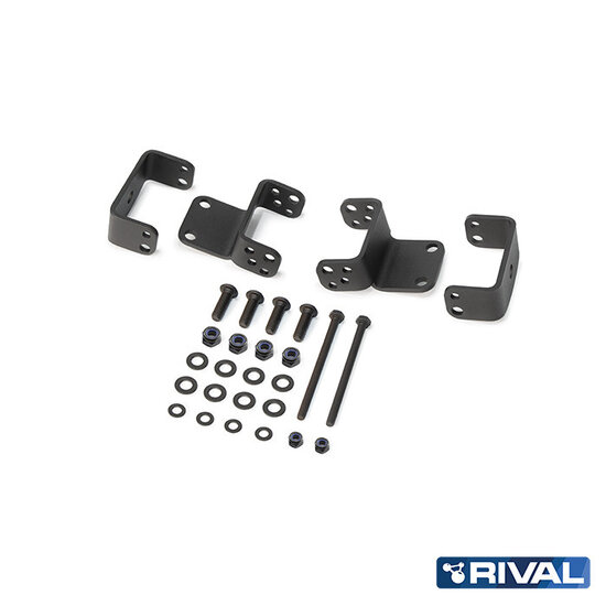 Rival 4x4 WORKING LIGHT MOUNTING BRACKET KIT (2PCS) MODULAR ROOF RACK