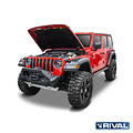 Rival 4x4 HOOD LIFT KITS JEEP GLADIATOR 2020-; WRANGLER 2017-2021; 2021
