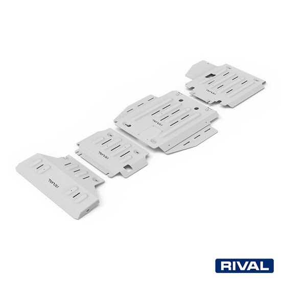 Rival 4x4 SKID PLATE SET (RADIATOR, ENGINE, GEARBOX, TRANSFER CASE) DODGE RAM 2018-; 3 L. / DIESEL