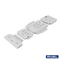 SKID PLATE SET (RADIATOR, ENGINE, GEARBOX, TRANSFER CASE) DODGE RAM 2018-; 5,7 L. / GASOLINE