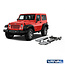 Rival 4x4 SKID PLATE SET (ENGINE, GEARBOX, TRANSFER CASE, EXHAUST PIPE, FUEL TANK) JEEP WRANGLER 2017-2021; 2 L. / GASOLINE; 3,6 L. / GASOLINE