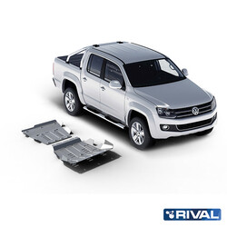 SKID PLATE SET (RADIATOR, ENGINE, GEARBOX, TRANSFER CASE) VOLKSWAGEN AMAROK 2010-2016; 2 L. / DIESEL