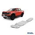 Rival 4x4 SKID PLATE SET (ENGINE, GEARBOX, TRANSFER CASE, FUEL TANK) FORD EVEREST 2022-; VOLKSWAGEN AMAROK 2023-; 2 L. / DIESEL; 3 L. / DIESEL