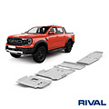 Rival 4x4 SKID PLATE SET (ENGINE, GEARBOX, TRANSFER CASE, FUEL TANK) FORD EVEREST 2022-; VOLKSWAGEN AMAROK 2023-; 2 L. / DIESEL; 3 L. / DIESEL
