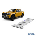 Rival 4x4 SKID PLATE SET (RADIATOR, ENGINE, GEARBOX, TRANSFER CASE) FORD EVEREST 2022-; VOLKSWAGEN AMAROK 2023-; 2 L. / DIESEL; 3 L. / DIESEL