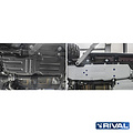Rival 4x4 FUEL TANK PROTECTION PLATE JEEP WRANGLER 2017-2021; 2021-; 2 L. / GASOLINE; 3,6 L. / GASOLINE; 2,2 L. / DIESEL