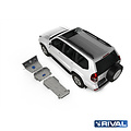 Rival 4x4 SKID PLATE SET (ENGINE, GEARBOX, TRANSFER CASE) TOYOTA FJ CRUISER 2006-2022; LAND CRUISER PRADO 2007-2009; 4 L. / GASOLINE; 2,7 L. / GASOLINE; 3 L. / DIESEL