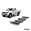 Rival 4x4 SKID PLATE SET (RADIATOR, ENGINE, GEARBOX, TRANSFER CASE) FIAT FULLBACK 2016-2020; MITSUBISHI L200 2015-2019; 2018-2023; PAJERO SPORT 2016-2021; 2021-; 2,4 L. / DIESEL; 3 L. / GASOLINE