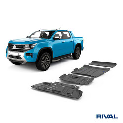 SKID PLATE SET (RADIATOR, ENGINE, GEARBOX, TRANSFER CASE) FORD EVEREST 2022-; RANGER 2022-; VOLKSWAGEN AMAROK 2023-; 2 L. / DIESEL; 3 L. / DIESEL