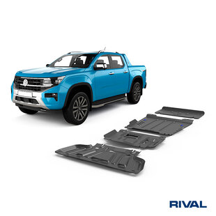 SKID PLATE SET (RADIATOR, ENGINE, GEARBOX, TRANSFER CASE) FORD EVEREST 2022-; RANGER 2022-; VOLKSWAGEN AMAROK 2023-; 2 L. / DIESEL; 3 L. / DIESEL