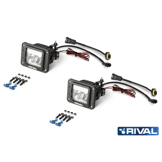 Rival 4x4 RIVAL LED MISTLICHT + POSITIE - PC AV (paar) (bQ11)