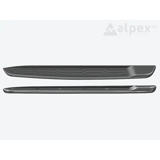 Aeroklas Aeroklas Side Step, 1 pair - Ford D/C 2012-2022