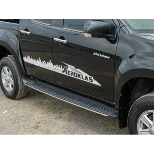 Aeroklas Side Step, 1 pair - Isuzu D/C 2012-2020