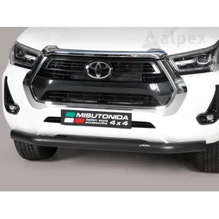 Misutonida Spoiler Bar, 76 mm - black - Hilux 2020
