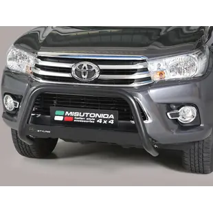 Misutonida EU-Front Bar, 63 mm - black - Hilux 2016-2020
