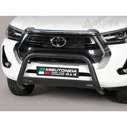 Misutonida EU-Front Bar, 63 mm - black - Hilux 2020