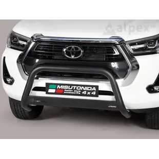 Misutonida EU-Front Bar, 63 mm - black - Hilux 2020