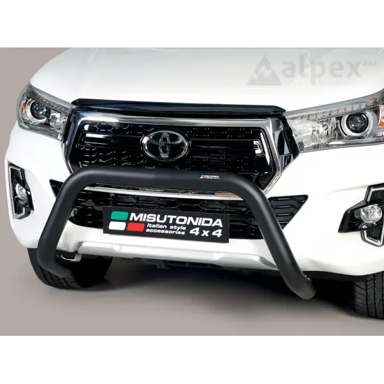 Misutonida Misutonida EU-Front Bar, 76 mm - black - Hilux 2016-2020