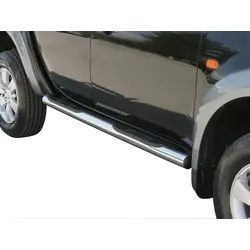 Misutonida Side Bar - 1 pair, with plastic steps, 76 mm - L200 D/C 2006-2009