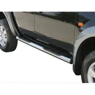 Misutonida Side Bar - 1 pair, with plastic steps, 76 mm - L200 D/C 2006-2009