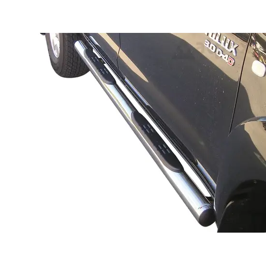 Misutonida Misutonida Side Bar - 1 pair, with plastic steps, 76 mm - Hilux D/C 2005-2015