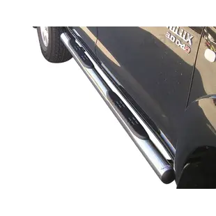 Misutonida Side Bar - 1 pair, with plastic steps, 76 mm - Hilux D/C 2005-2015