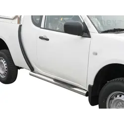 Misutonida Side Bar - 1 pair, with plastic steps, 76 mm - L200 E/C 2010-2014