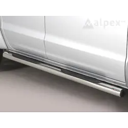 Misutonida Side Bar - 1 pair, with plastic steps, 76 mm - Amarok D/C 2010-2020