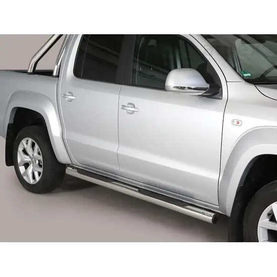 Misutonida Misutonida Side Bar - 1 pair, with plastic steps, 76 mm - Amarok D/C 2010-2020