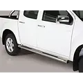 Misutonida Misutonida Side Bar - 1 pair, with plastic steps, 76 mm - D-Max D/C 2012-2020