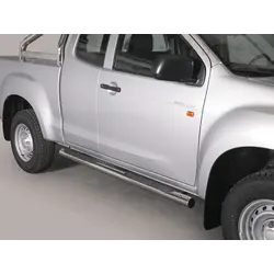 Misutonida Side Bar - 1 pair, with plastic steps, 76 mm - D-Max E/C 2012-2020