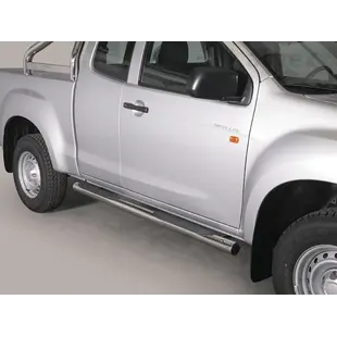 Misutonida Side Bar - 1 pair, with plastic steps, 76 mm - D-Max E/C 2012-2020