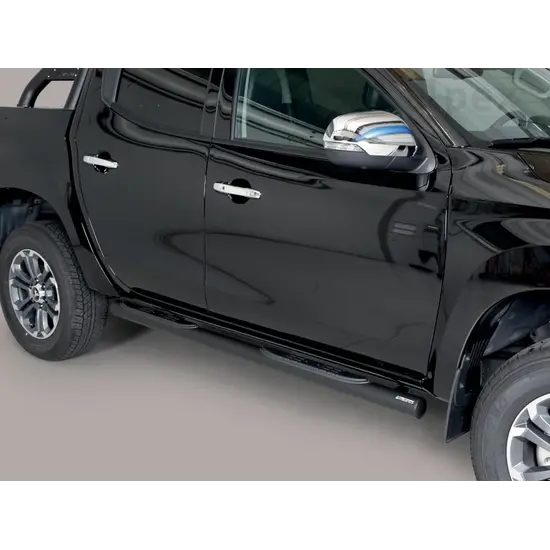 Misutonida Misutonida Side Bar - 1 pair, with plastic steps, 76 mm - black - L200 D/C 2015