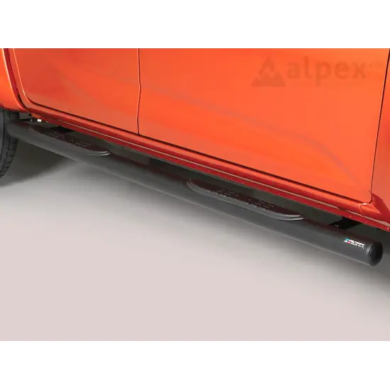 Misutonida Misutonida Side Bar - 1 pair, with plastic steps, 76 mm - black - D-Max D/C 2020