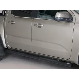 Misutonida Side Bar - 1 pair, with plastic steps, 76 mm - black - Amarok D/C 2023