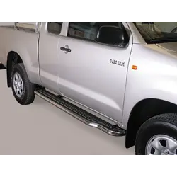 Misutonida Side Step - 1 pair, with plastic inlay plate - Hilux E/C 2005-2015