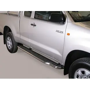 Misutonida Side Step - 1 pair, with plastic inlay plate - Hilux E/C 2005-2015