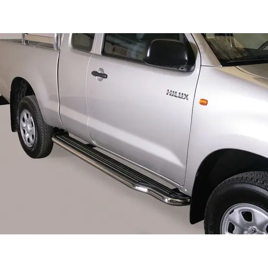 Misutonida Misutonida Side Step - 1 pair, with plastic inlay plate - Hilux E/C 2005-2015