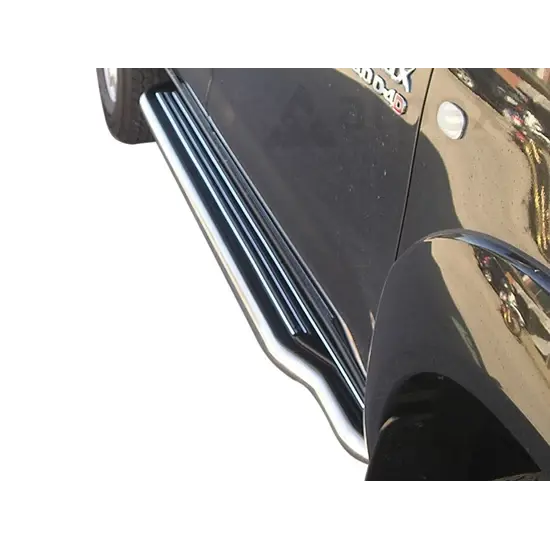 Misutonida Misutonida Side Step - 1 pair, with plastic inlay plate - Hilux D/C 2005-2015
