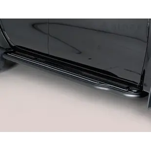 Misutonida Side Step - 1 pair, with plastic inlay plate - black - Navara D/C 2016