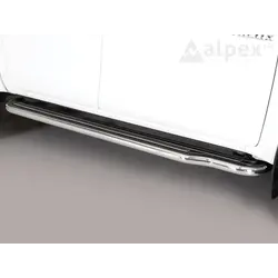 Misutonida Side Step - 1 pair, with plastic inlay plate - Hilux D/C 2016