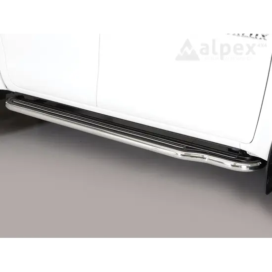 Misutonida Misutonida Side Step - 1 pair, with plastic inlay plate - Hilux D/C 2016