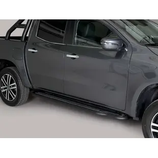 Misutonida Side Step - 1 pair, with plastic inlay plate - black - X-Class D/C 2017