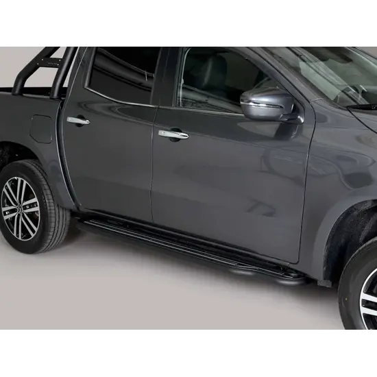 Misutonida Misutonida Side Step - 1 pair, with plastic inlay plate - black - X-Class D/C 2017